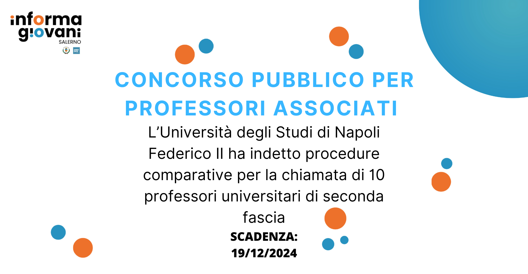 CONCORSO PUBBLICO PER PROFESSORI ASSOCIATI 