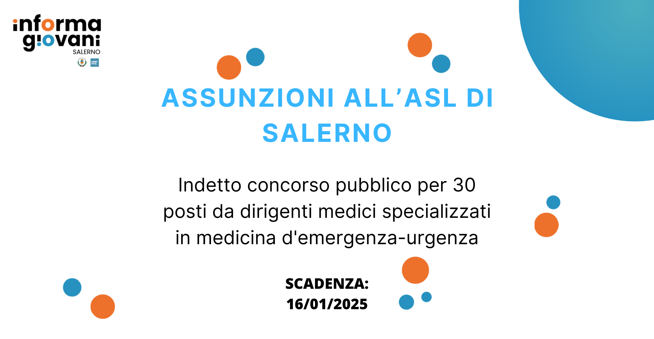 ASSUNZIONI ALL’ASL DI SALERNO